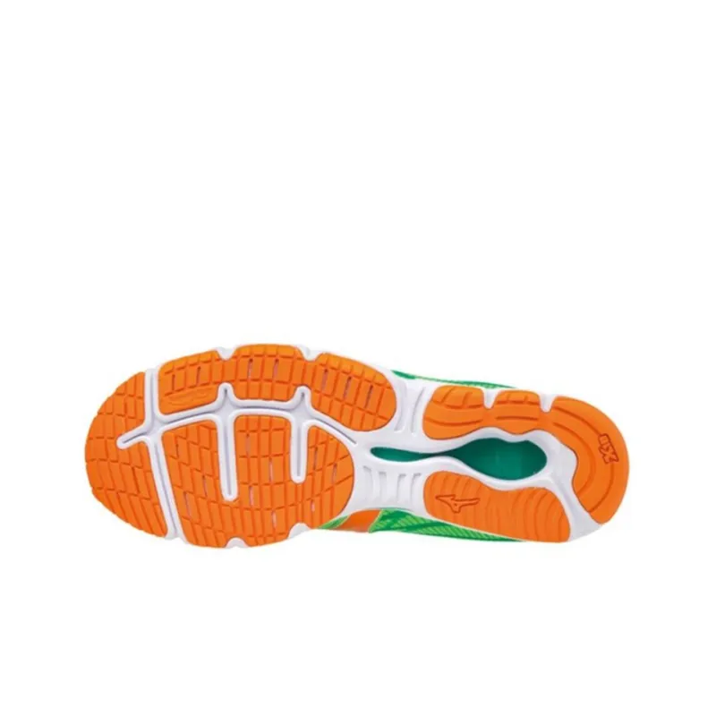 Mizuno Wave Hitogami 4 'Green Orange'-4
