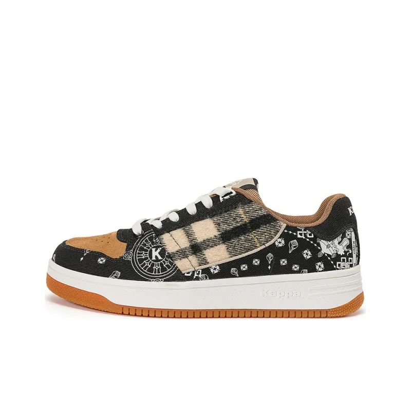 Kappa Low Top Skateboard Shoes Unisex Black-0