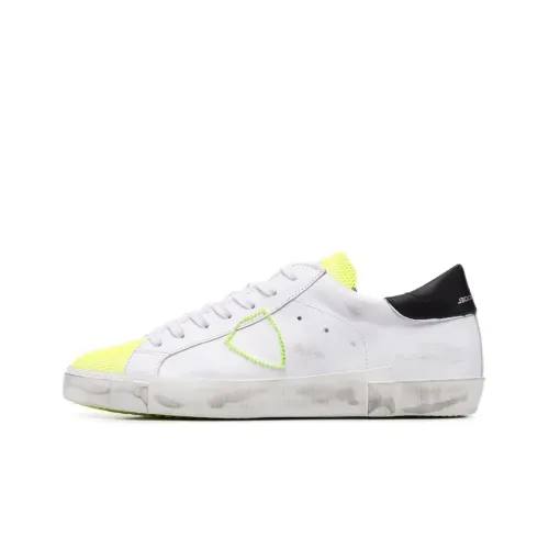 PHILIPPE MODEL Stylish Skateboarding Shoes Men's White Black Green