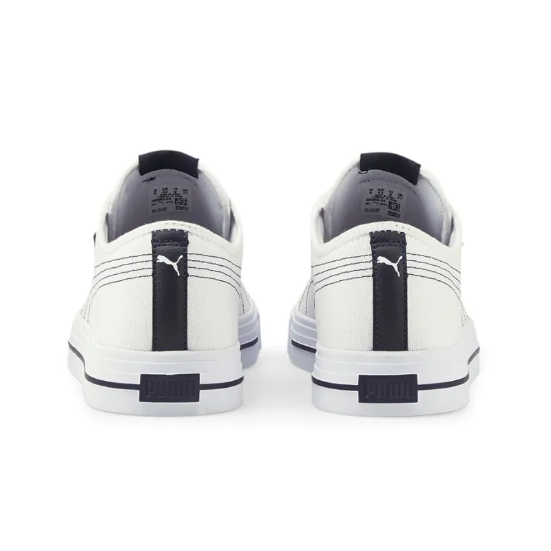 PUMA Ever Cv Casual Skateboarding Shoes Unisex White Black-3