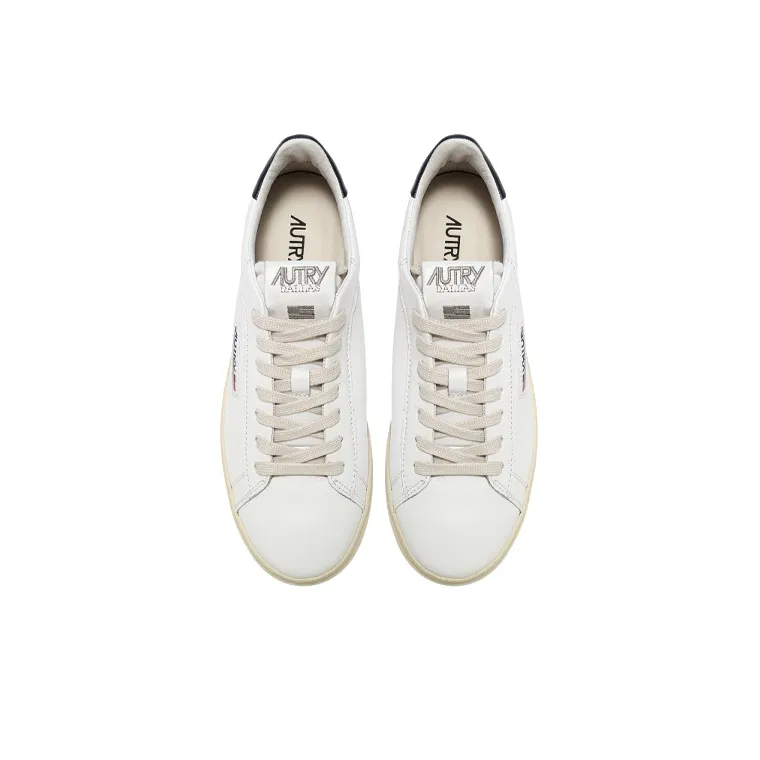 AUTRY Dallas Low 'White Dark Blue'-2