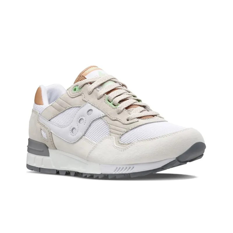 saucony Shadow 5000 White Light Grey-2