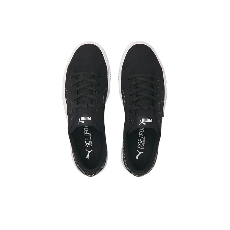 PUMA Ever Cv Casual Skateboarding Shoes Unisex Black White-2