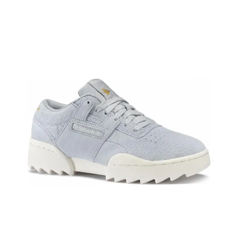 Reebok Workout Ripple Og Low Tops Casual Skateboarding Shoes Unisex Gray-2