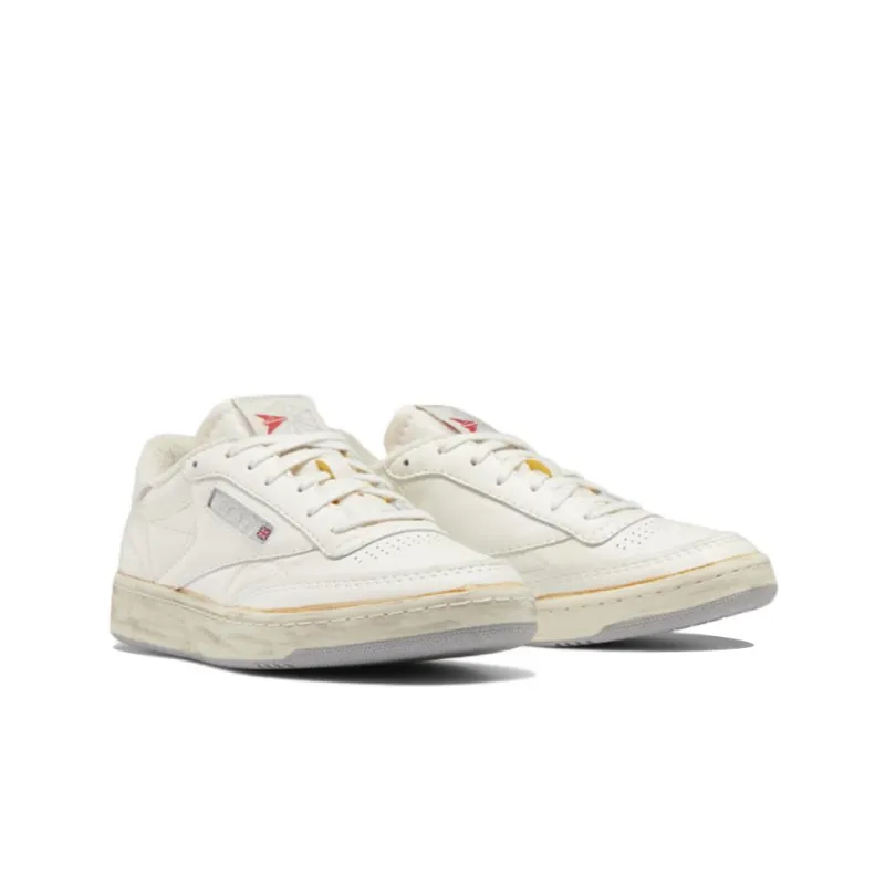 Reebok Club C Casual Skateboarding Shoes Unisex Beige-2
