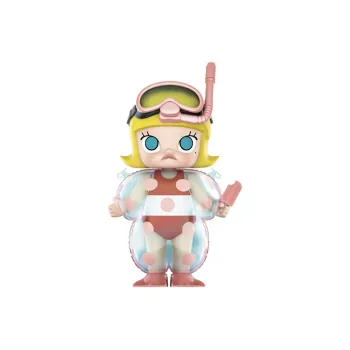 POP MART Molly Bubbles Summer Hang Tag Box 8.6cm