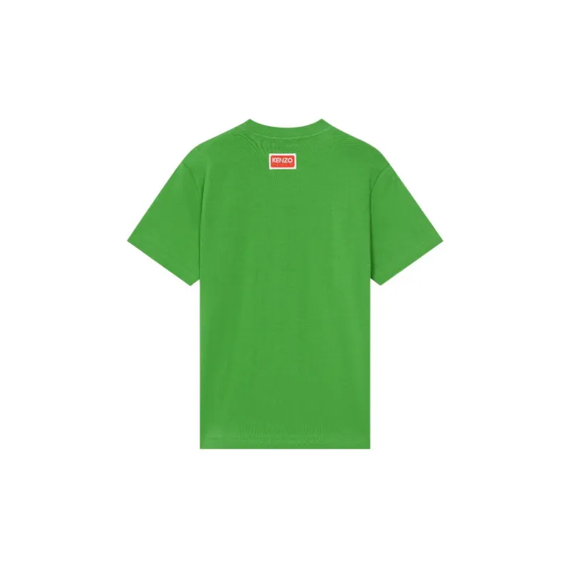 KENZO X Nigo Women'ss Boke Flower Loose T Shirt Grass Green-1