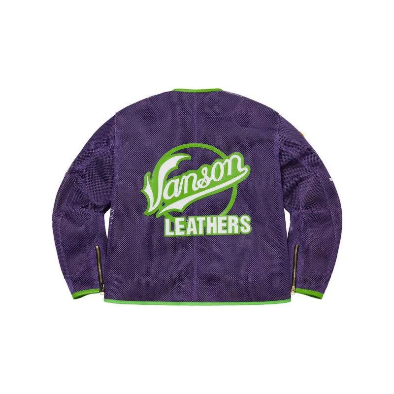 Supreme Vanson Leathers Cordura Mesh Jacket-4