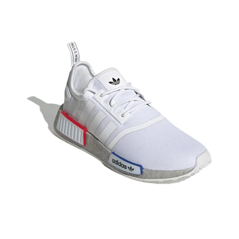 Adidas Nmd R1 White Grey Boost-2