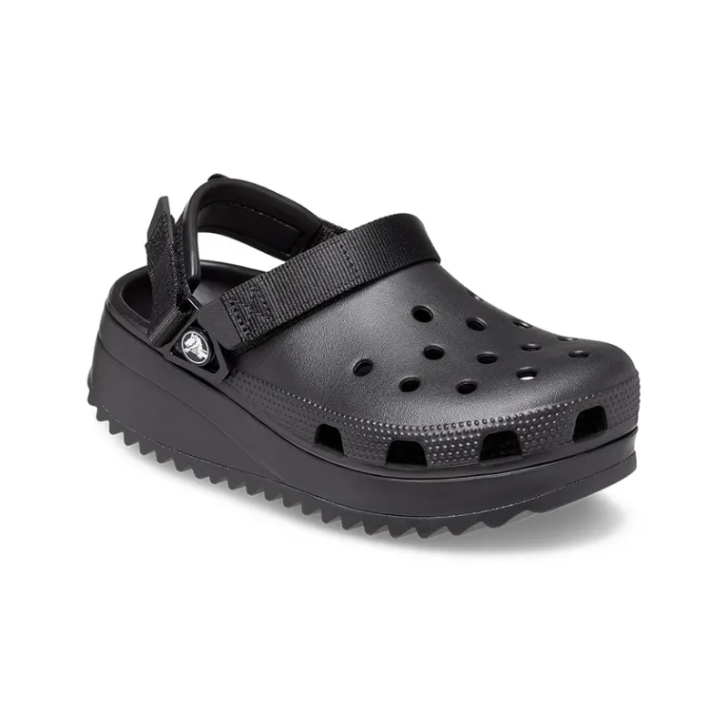 Crocs Classic Hiker Casual Sandals Unisex Black-2