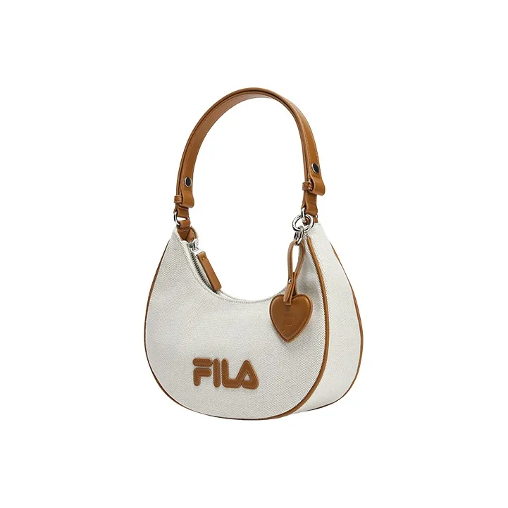 FILA FUSION PU Shoulder Bag Regular Women's Quinoa Khaki-1