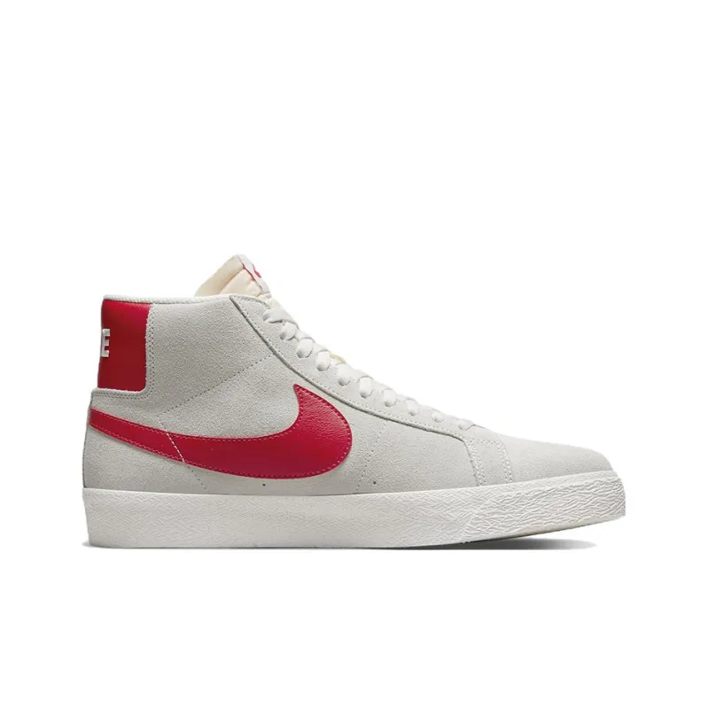 Nike Sb Blazer Mid Summit White University Red-1
