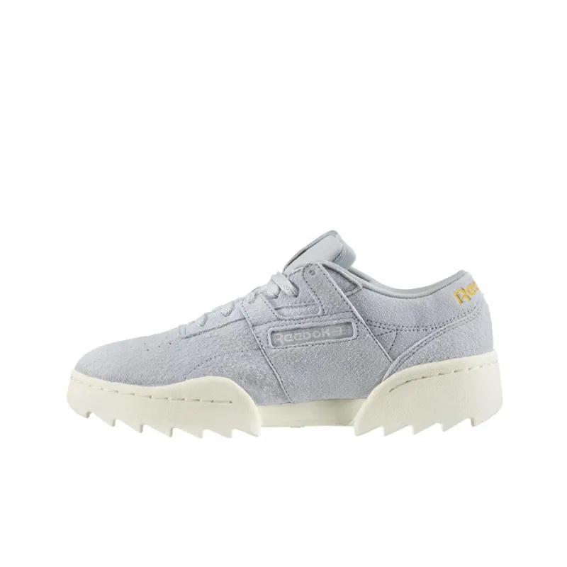 Reebok Workout Ripple Og Low Tops Casual Skateboarding Shoes Unisex Gray-0