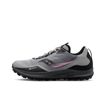 Saucony Peregrine 12 Running Shoes Women's Low-Top Gray/Black