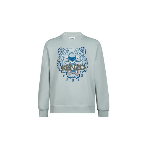 KENZO Sweatshirt Men Light Green