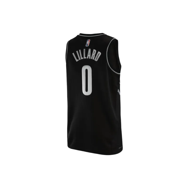 Nike Portland Trail Blazers D Lillard Swingman Jersey-1