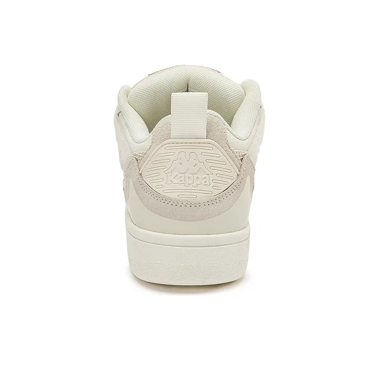 Kappa Mid Top Skateboard Shoes Unisex Winter Day White-4