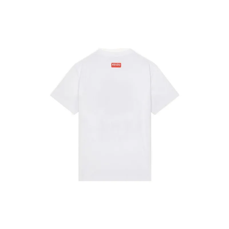 KENZO X Nigo Women'ss Boke Flower Loose T Shirt White-1