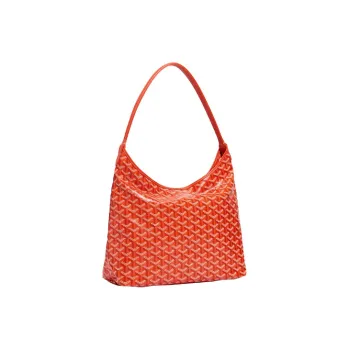 GOYARD Bohème Hobo Canvas With Leather Shoulder Bag Combo Bag Shoulder Bag Regular Women's Orange