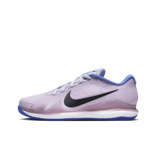 Nike Air Zoom Vapor Pro Tennis Shoes Women's Low-Top Pink/Blue