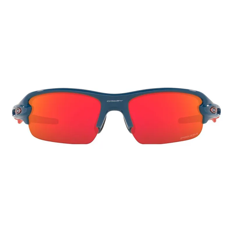 Oakley Plate Frame Square Sunglasses Unisex Navy Blue-1