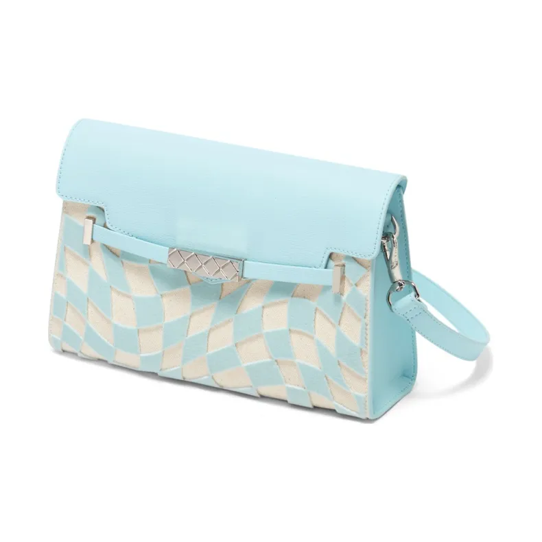 CHARLES&KEITH PU Charles & Keith Bag Crossbody Bag, Shoulder Bag Women's Light Blue/Mint Green-2