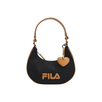 FILA FUSION PU Shoulder Bag Regular Women's Pitch Black