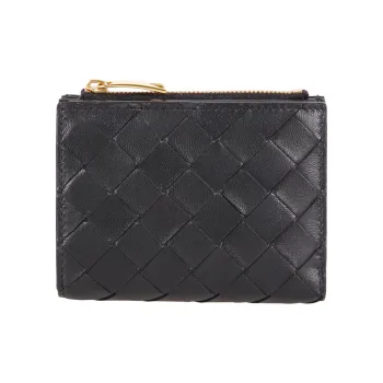 Bottega Veneta Bi-Fold Zipped Wallet