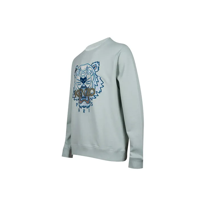 KENZO Sweatshirts Men Light Green-2