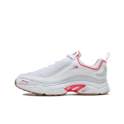 Reebok Daytona DMX Running Shoes Unisex Low-Top White/Red