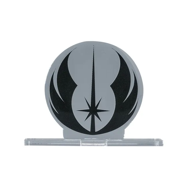 BANDAI Star Wars Characters Acrylic LOGO Display Board EX American Style Model Accessories-0