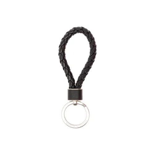 Bottega Veneta Keychain Unisex Black