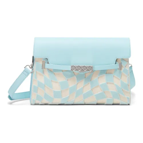 CHARLES&KEITH PU Small CK Bag Crossbody Bag Shoulder Bag Women's Light Blue/Mint Green