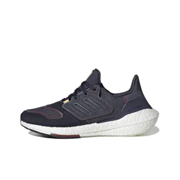 Adidas Ultra Boost 22 Denim Shadow Navy Vivid Red