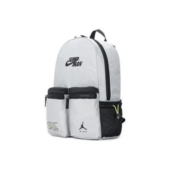 Jordan Polyester Backpack Unisex Stone Gray