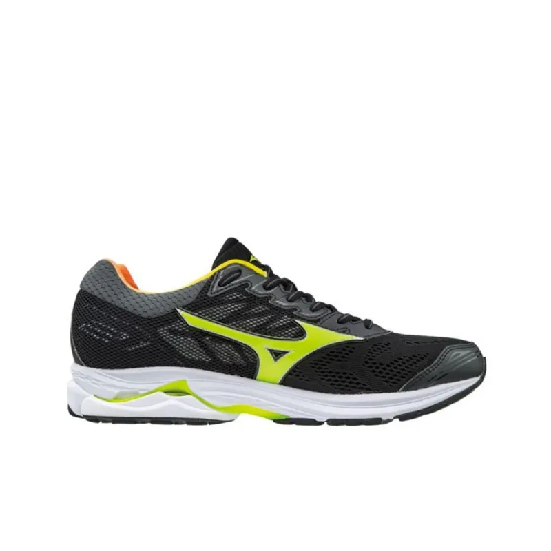 Mizuno Wave Rider 21 'Black Yellow' Women's-1