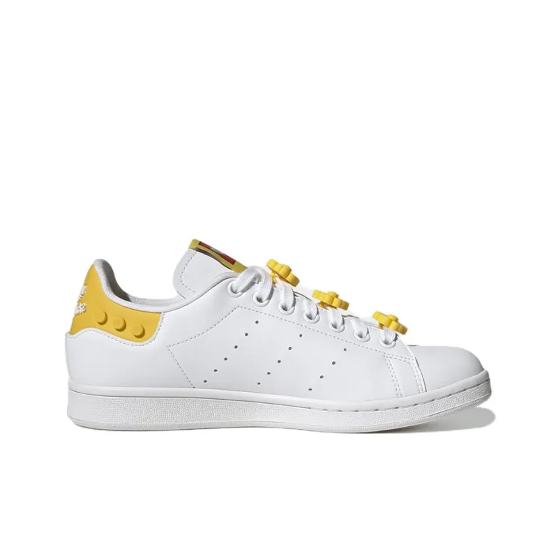 Adidas Stan Smith Lego White Yellow Women's-1