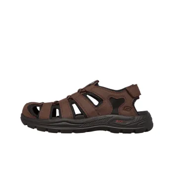Skechers Breathable River Trekking Shoes Men's Chocolate