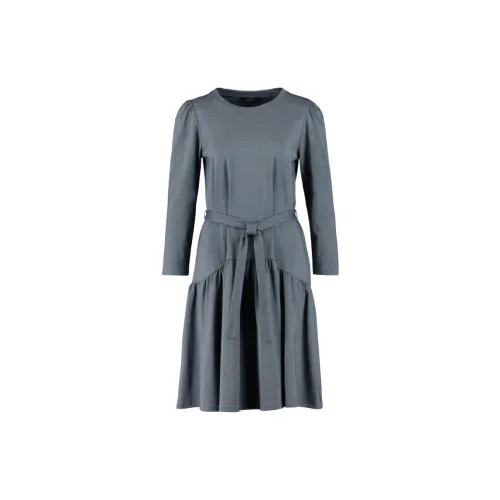 WEEKEND MaxMara Long-Sleeved Dresses Women's Gray