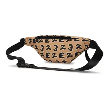 Jordan Polyester Fanny Pack Regular Unisex Leopard Print Brown