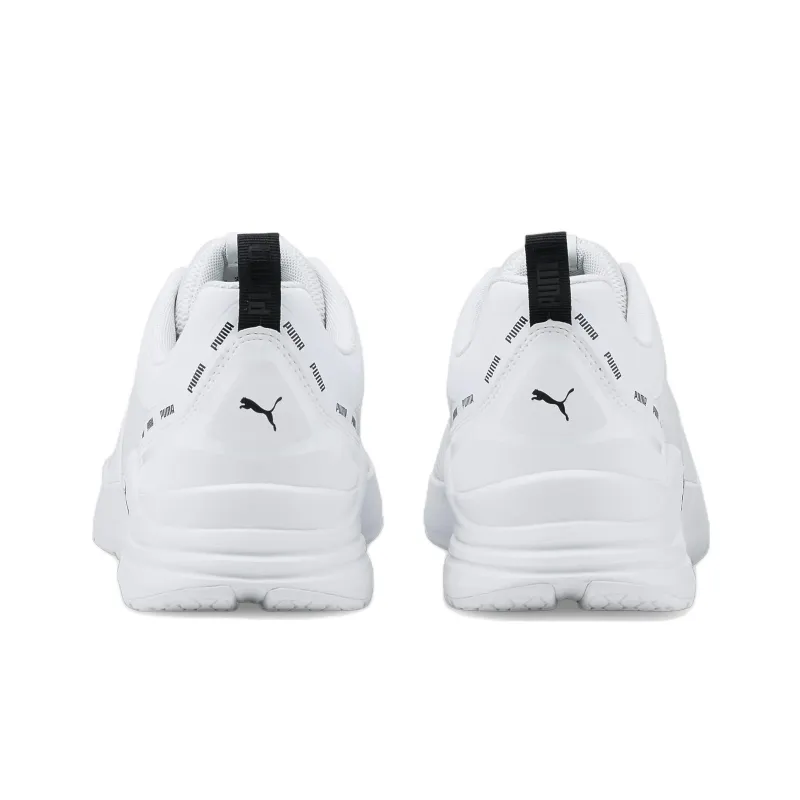 PUMA Wired Running Shoes Unisex Low-Top White/Black-3