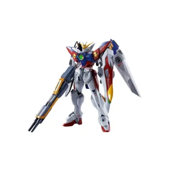 BANDAI Metal Robot Spirits New Mobile Report Gundam Wing Side Ms Wing Gundam Zero Figure White