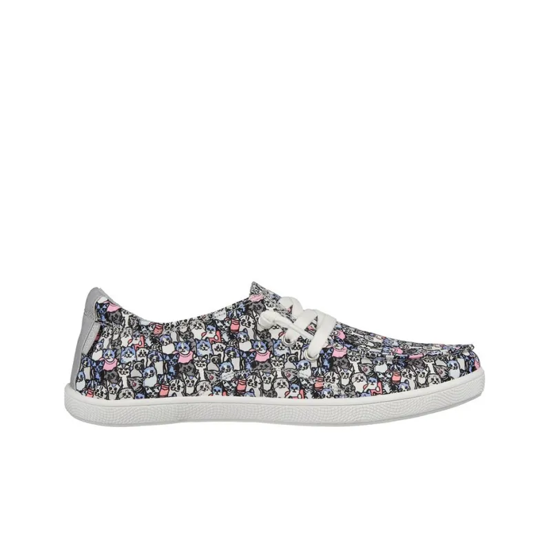 Skechers Bobs B Cute Wear-resistant And Lightweight Low-Top Casual Shoes Women's Gray-1