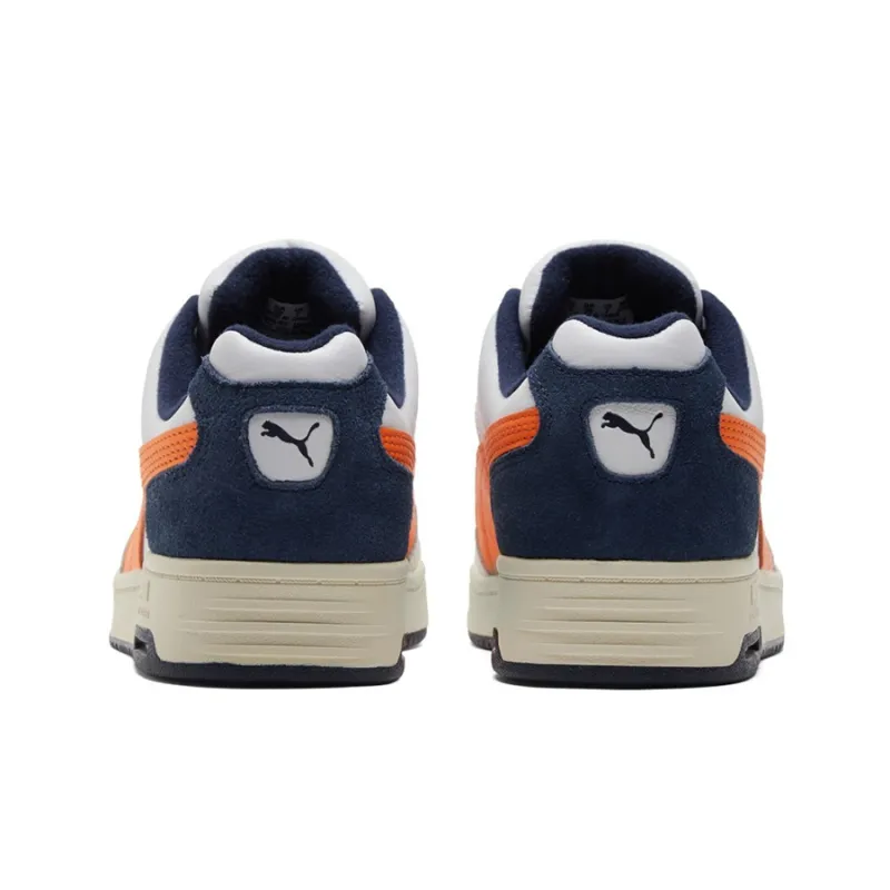 PUMA Slipstream Low Retro White Vibrant Orange-4