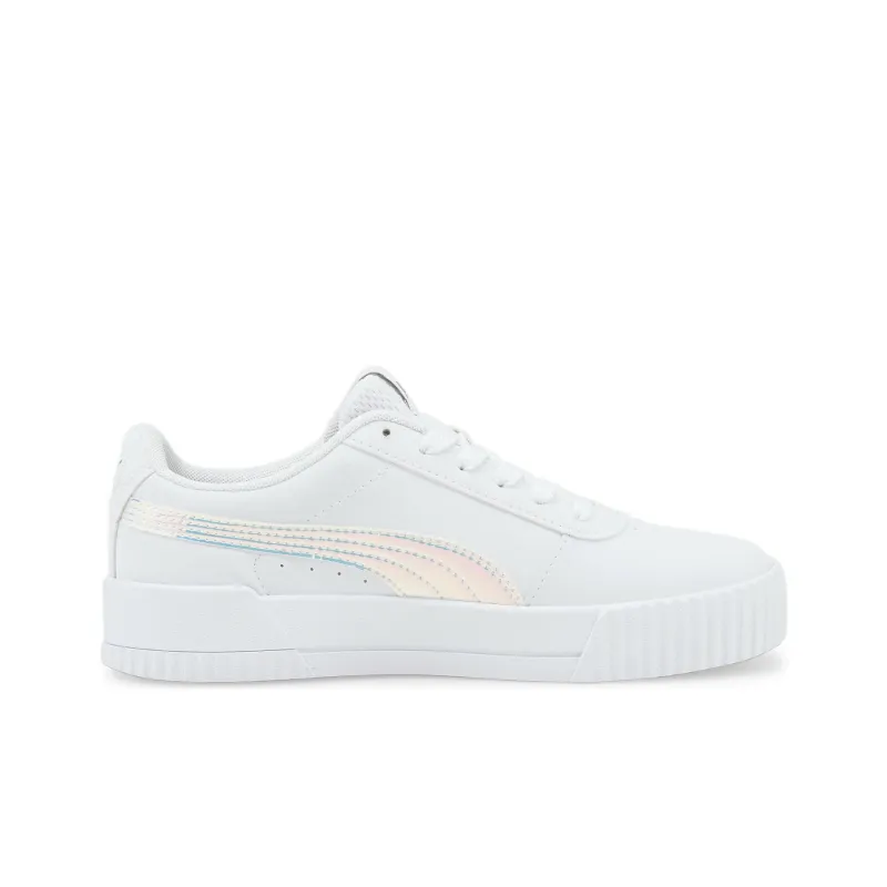 Puma Carina Holo Jr 'White Silver'-1