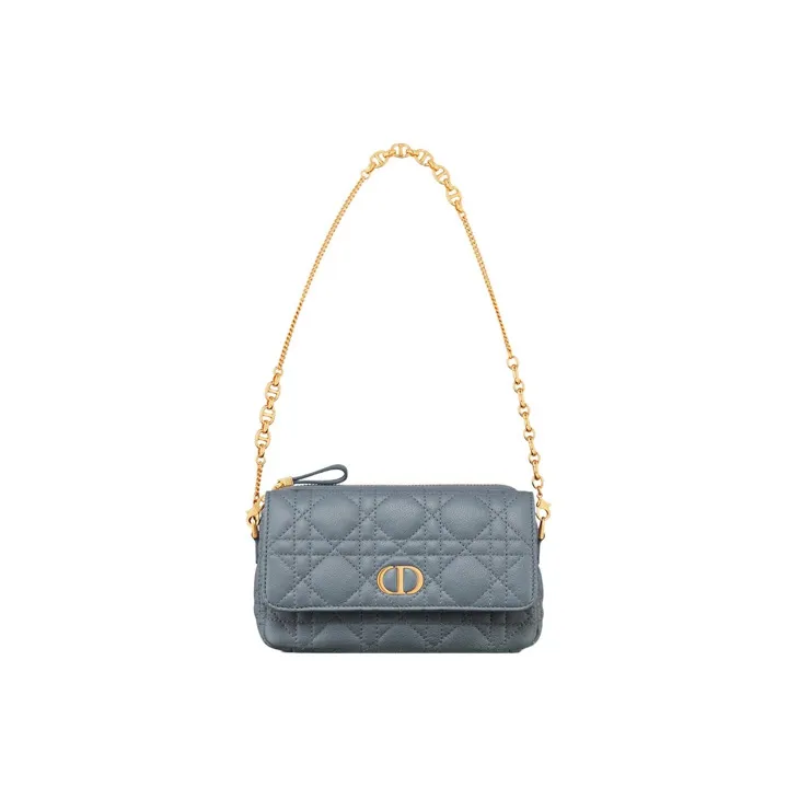 DIOR Caro Soft Cow Leather Clutch Women's-2
