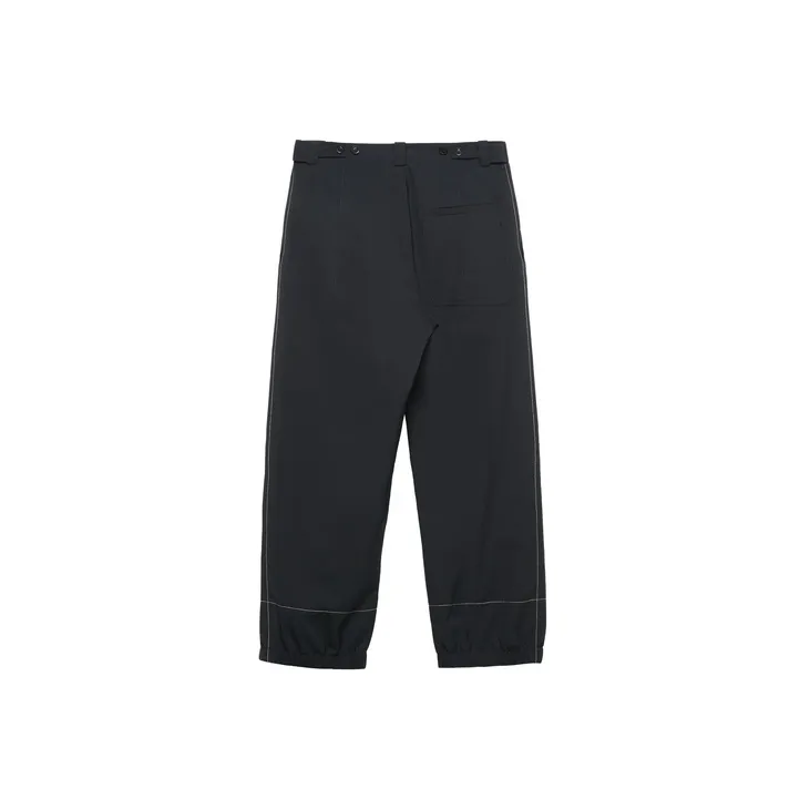 CROQUIS Casual Pants Unisex 417 Mixed Navy Blue-1