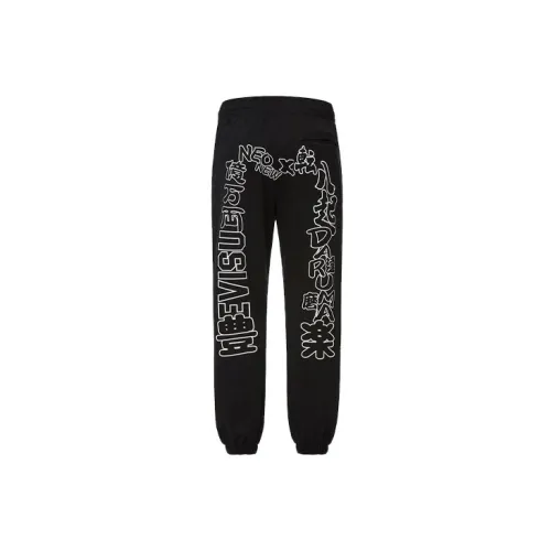 EVISU Knitted Sweatpants Men Black