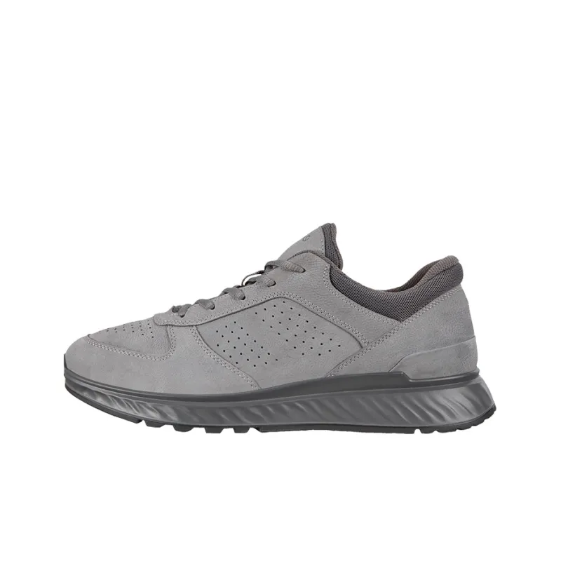 Ecco Exostride Cushioning Anti-Slip And Wear-Resistant Low-Top Casual Shoes Women's Gray-0