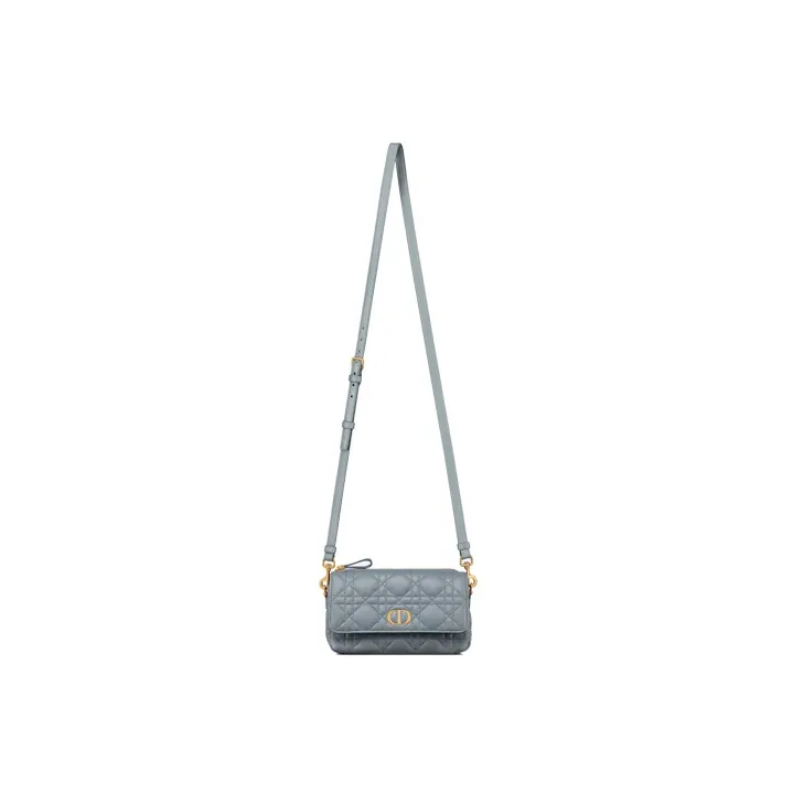 DIOR Caro Soft Cow Leather Clutch Women's-1